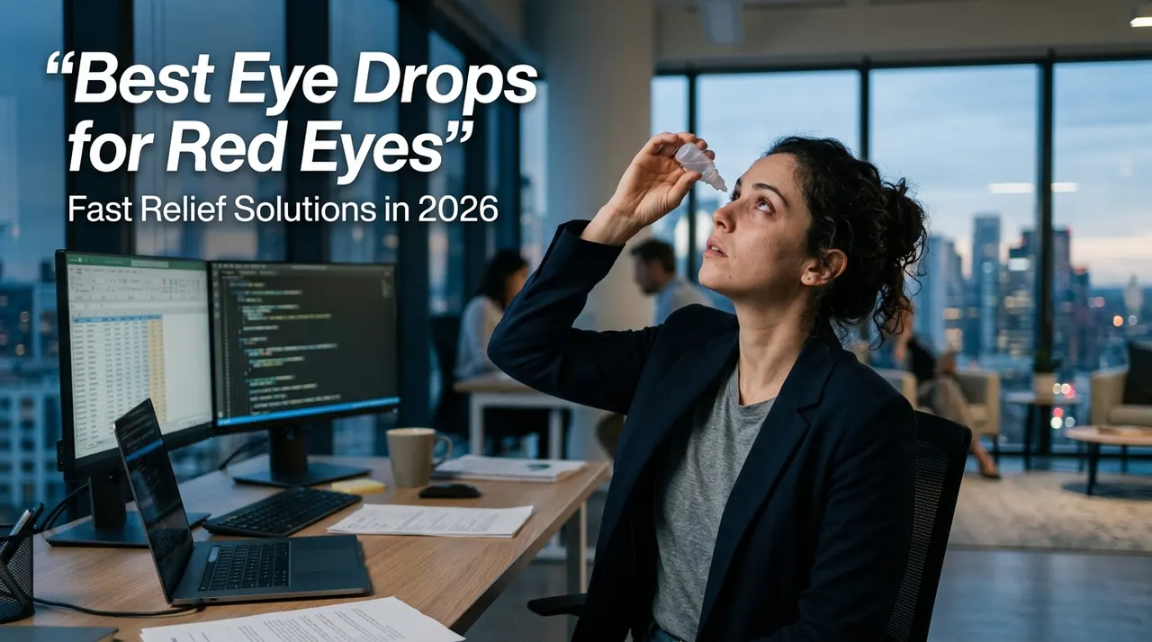 Best Eye Drops for Red Eyes: Fast Relief Solutions in 2026