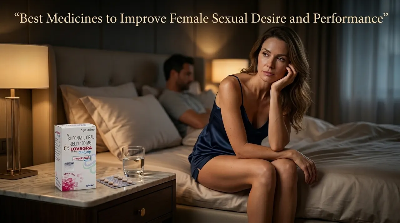 Best Medicines to Improve Female Sexual Desire and Performance