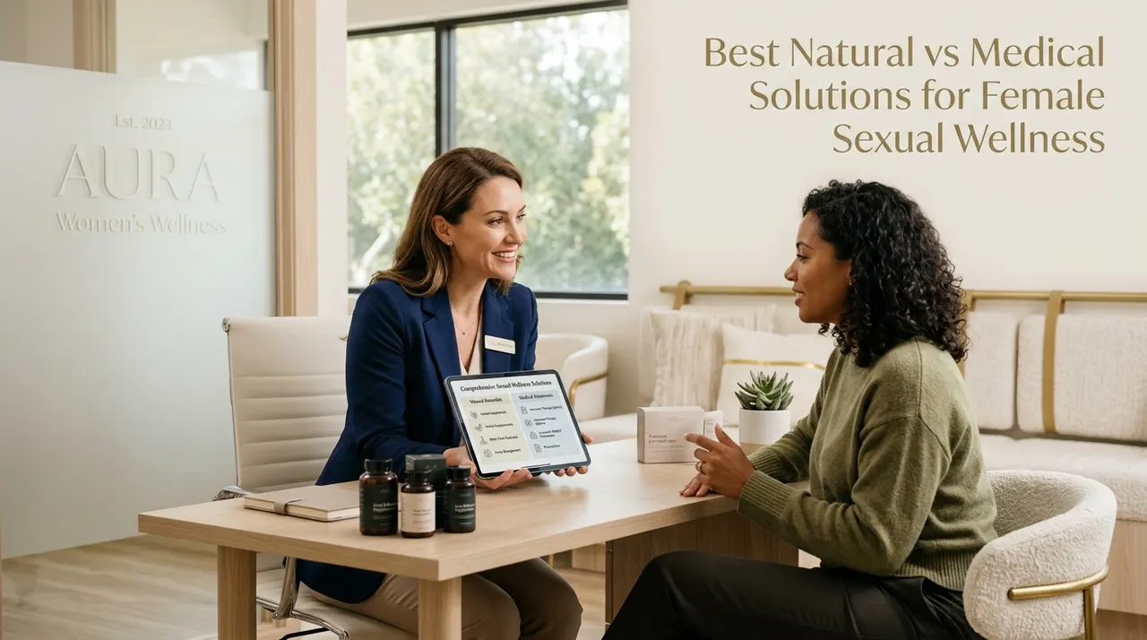 Best Natural vs Medical Solutions for Female Sexual Wellness