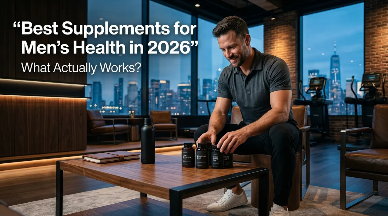 Best Supplements for Menβs Health in 2026: What Actually Works?