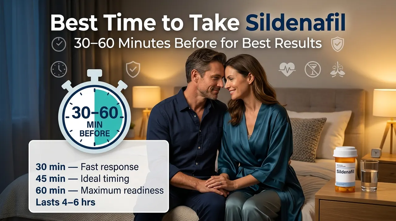 Best Time to Take Sildenafil for Maximum Performance