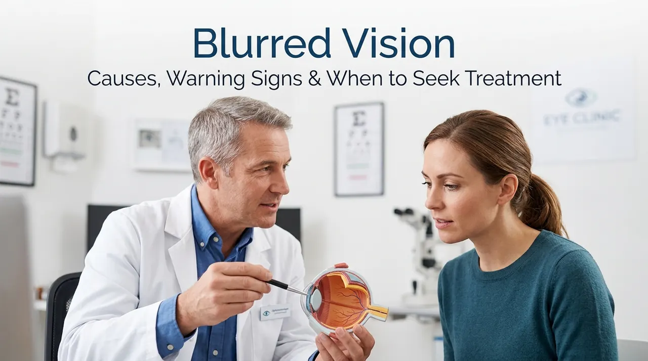 Blurred Vision: Causes, Warning Signs & When to Seek Treatment
