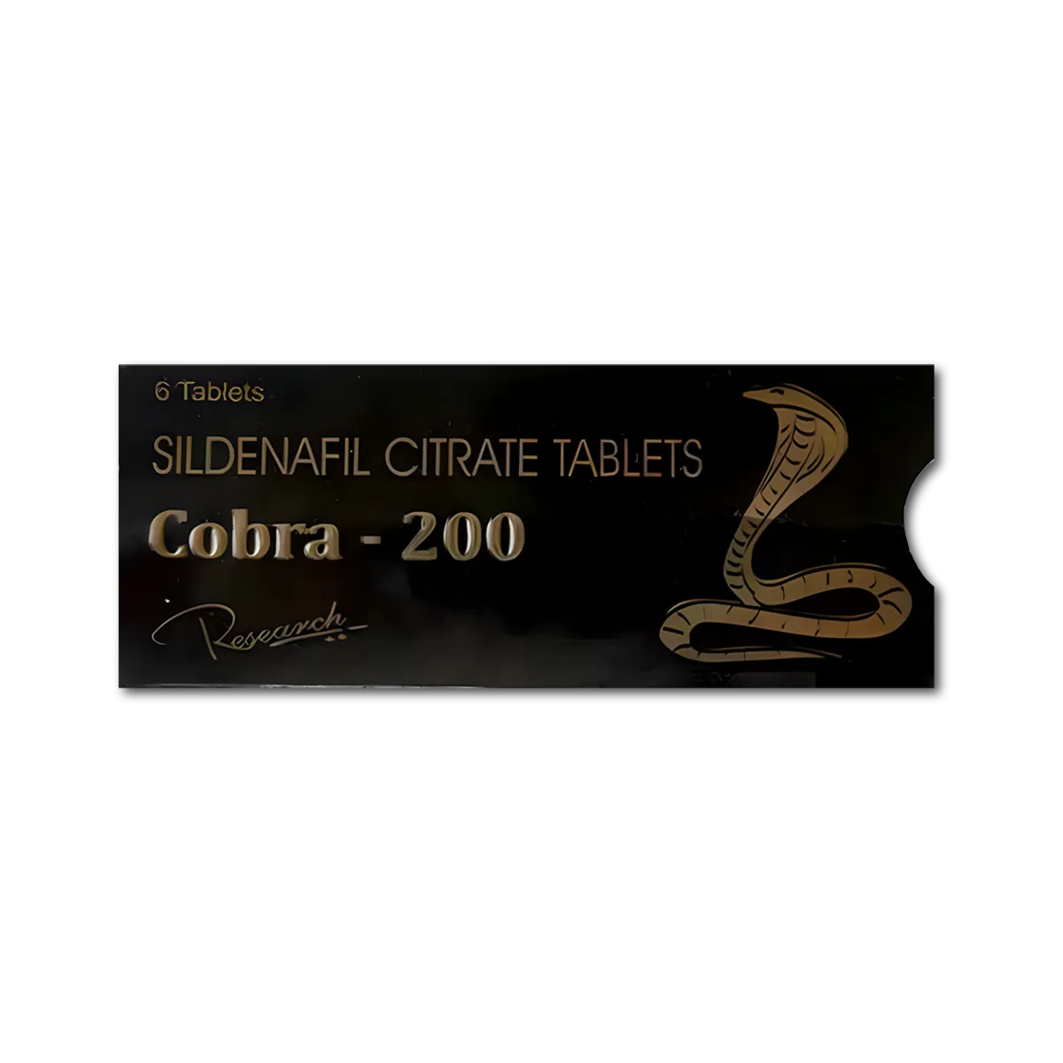 Cobra 200mg Tablet — Sildenafil Citrate 200 mg