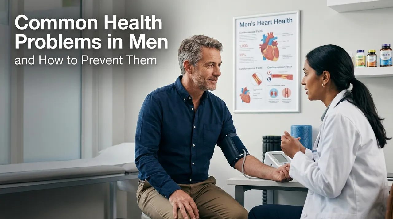 Common Health Problems in Men and How to Prevent Them