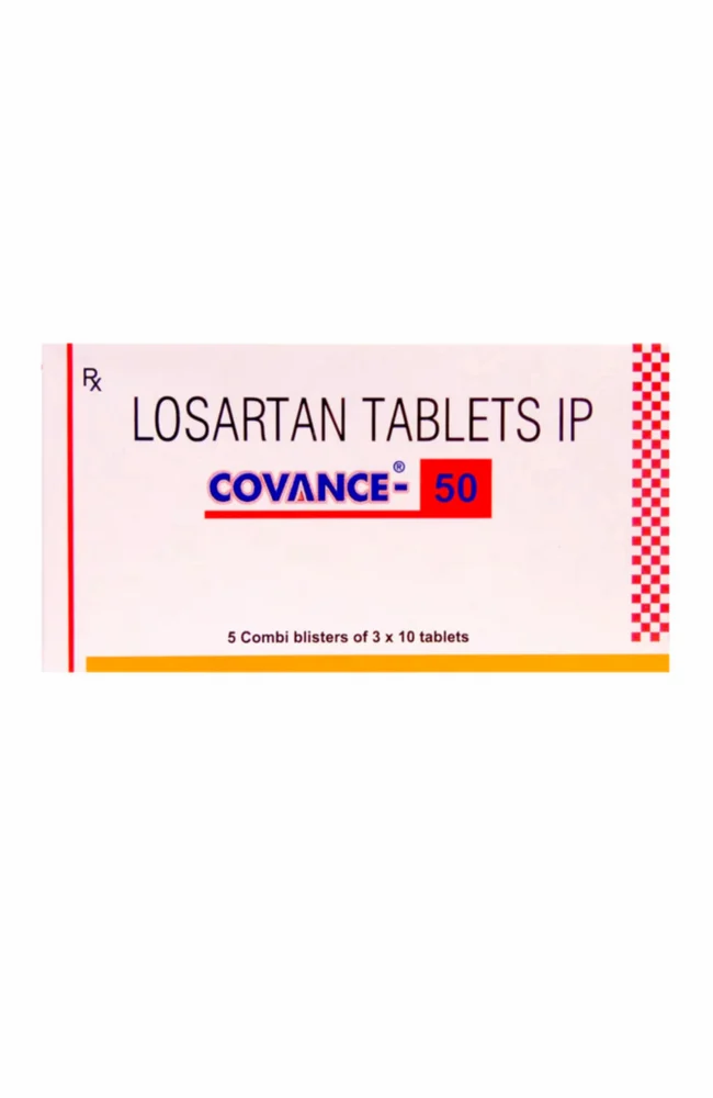 Covance Losartan 50mg Tablet — Losartan Potassium 50 mg