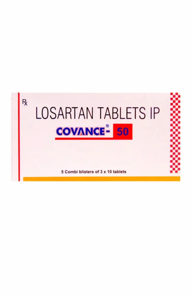 Covance Losartan 50mg Tablet — Losartan Potassium 50 mg
