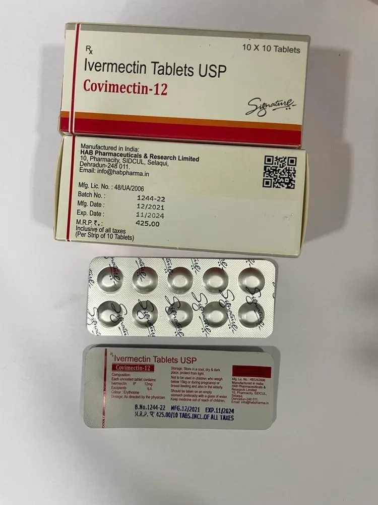 Covimectin 12 Tablet — Ivermectin 12mg view 2