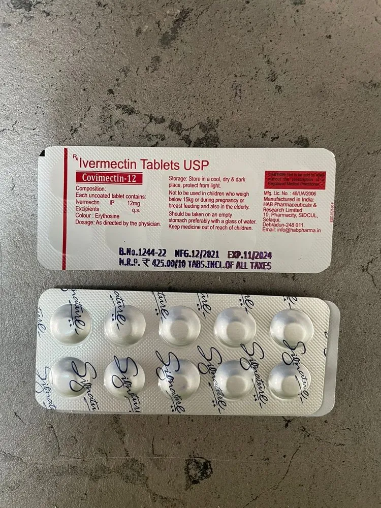 Covimectin 12 Tablet — Ivermectin 12mg view 3