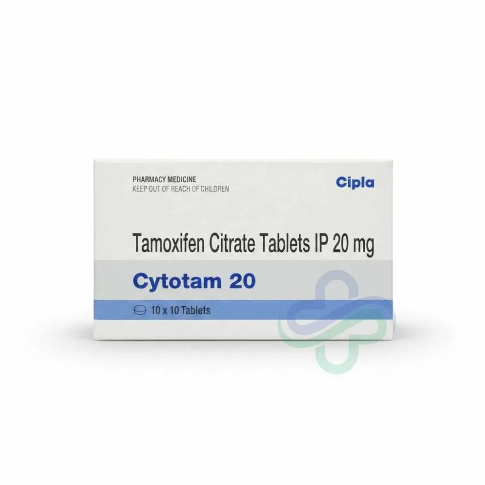 Cytotam 20 Mg Tablet Tamoxifen Citrate — Tamoxifen Citrate 20mg