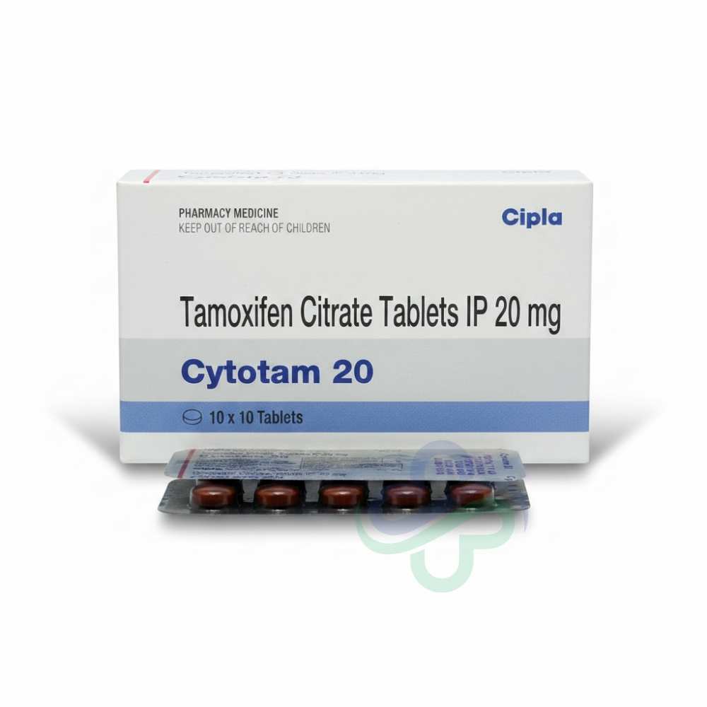 Cytotam 20 Mg Tablet Tamoxifen Citrate — Tamoxifen Citrate 20mg view 3