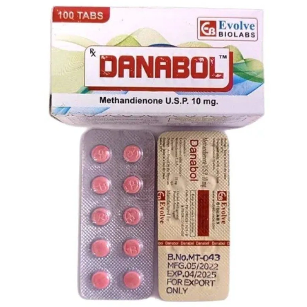 Danabol (Tablet) – Methandienone 10mg — Methandienone 10mg