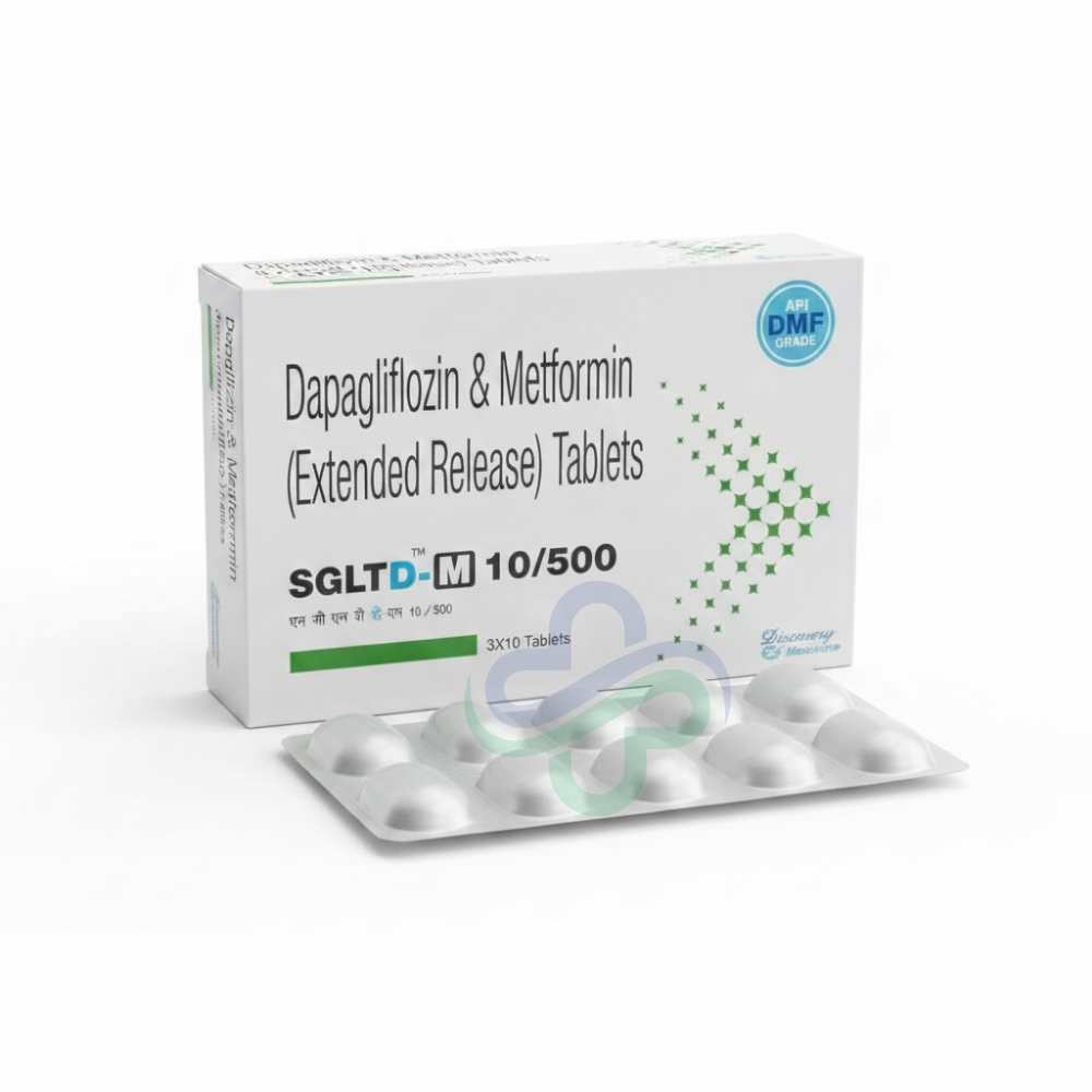 Dapagliflozin Metformin (Extended Release) Tablets — Dapagliflozin + Metformin 5mg + 1000mg view 2