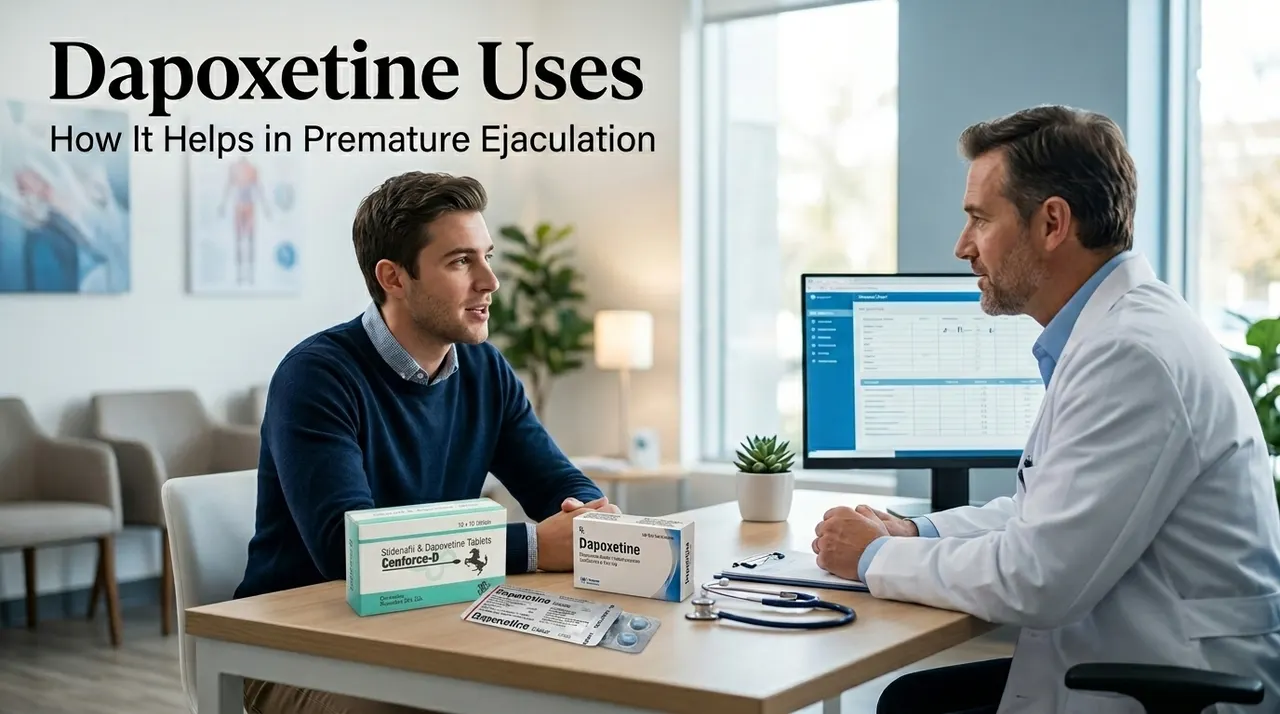 Dapoxetine Uses: How It Helps in Premature Ejaculation