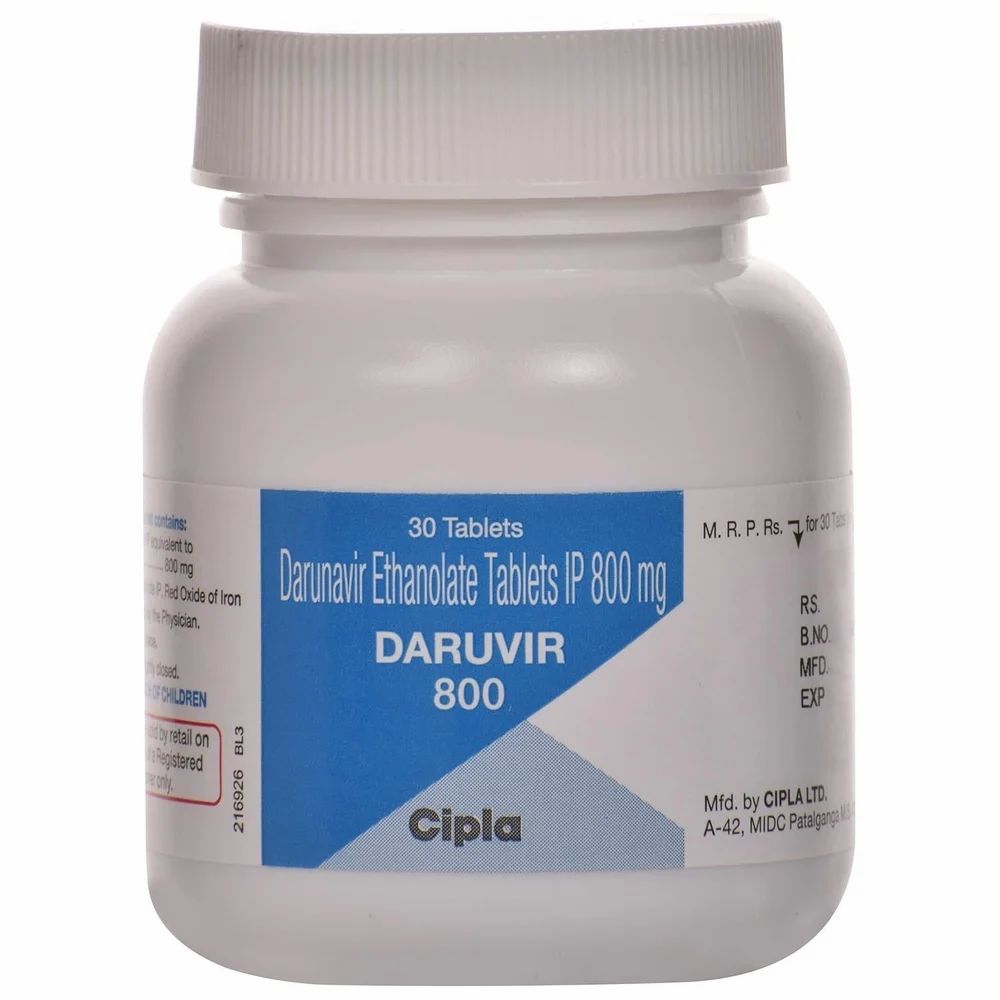 Darunavir Ethanolate Tablets β Daruvir 800 800 mg view 2