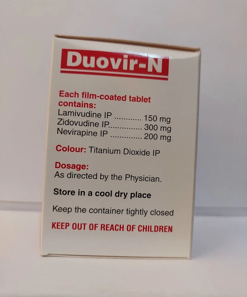 Duovir N Tablets — Lamivudine,Zidovudine,Nevirapine Tablets  N/A view 2