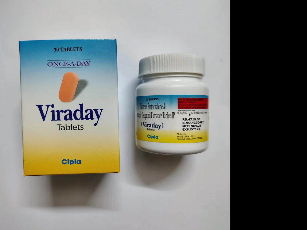 Viraday-tablets — Tenofovir Lamivudine Efavirenz As prescribed view 3