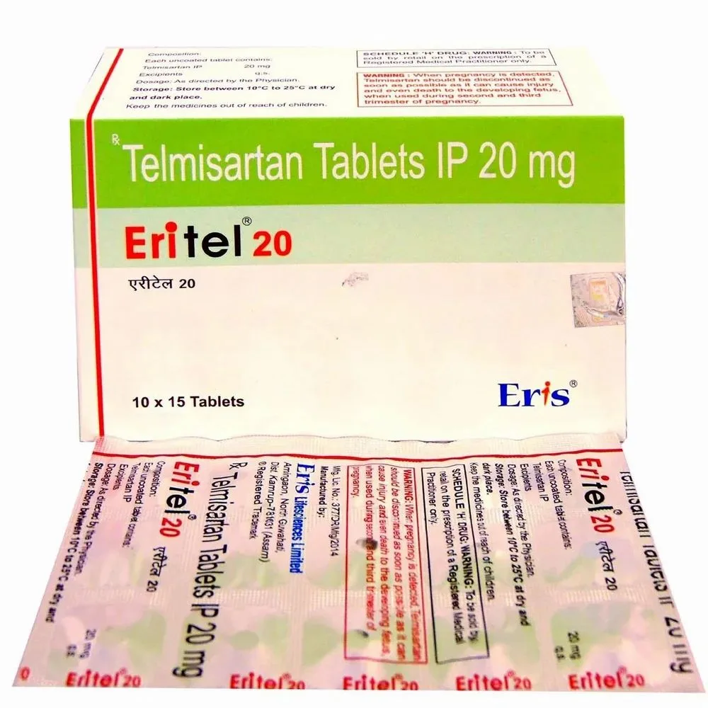 Eritel Telmisartan 20 Mg Tablet — Telmisartan 20 mg