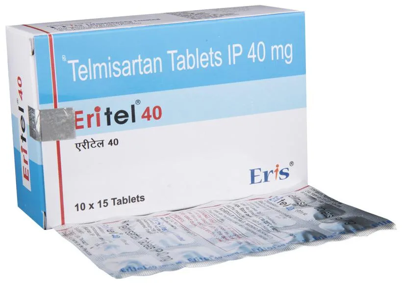 Eritel Telmisartan 40 Mg Tablet — Telmisartan 40 mg