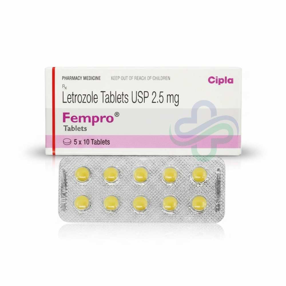 Letrozole Fempro Tablets USP 2.5 Mg — Letrozole 2.5mg view 4
