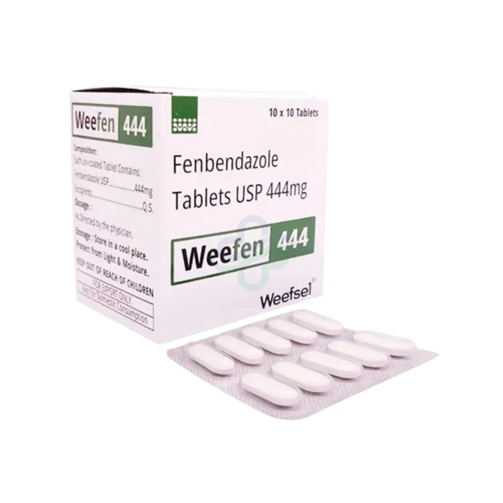 Fenbendazole Tablet Weefen 444mg — Fenbendazole As prescribe