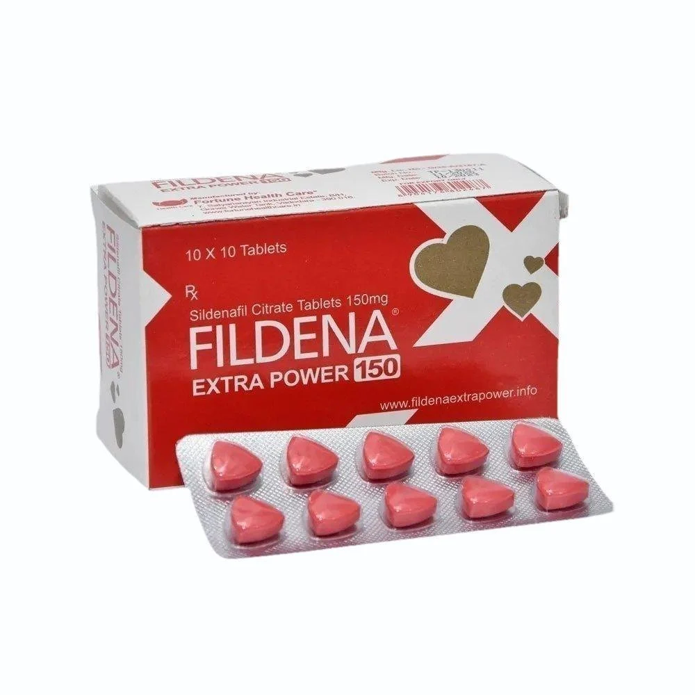 Fildena 150mg Tablet — Sildenafil Citrate 150 mg