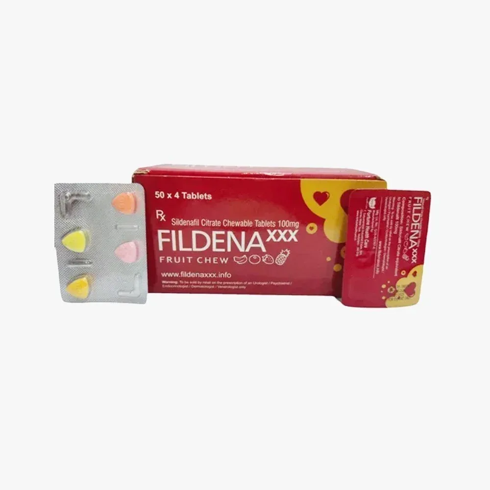 Fildena XXX 100mg Tablet β Sildenafil Citrate 100 mg view 3