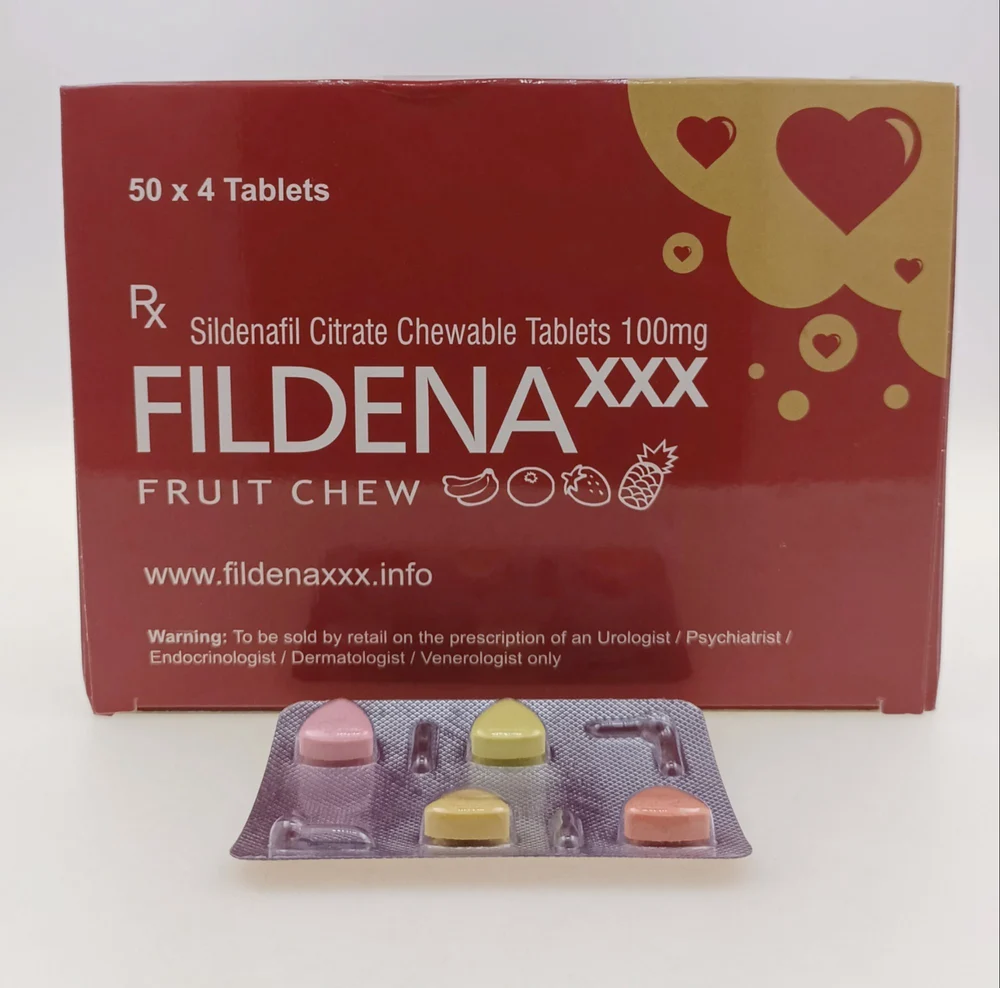 Fildena XXX 100mg Tablet — Sildenafil Citrate 100 mg