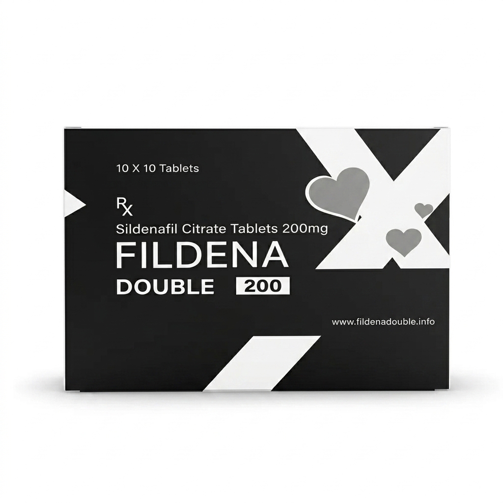 Fildena 200mg Tablet — Sildenafil Citrate 200 mg