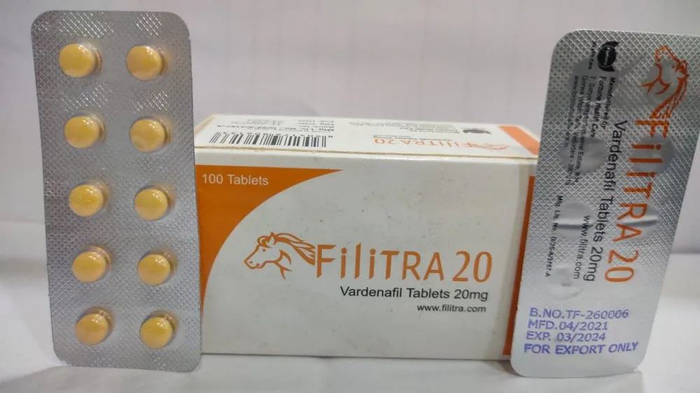 Filitra 20mg Tablet — Vardenafil 20 mg