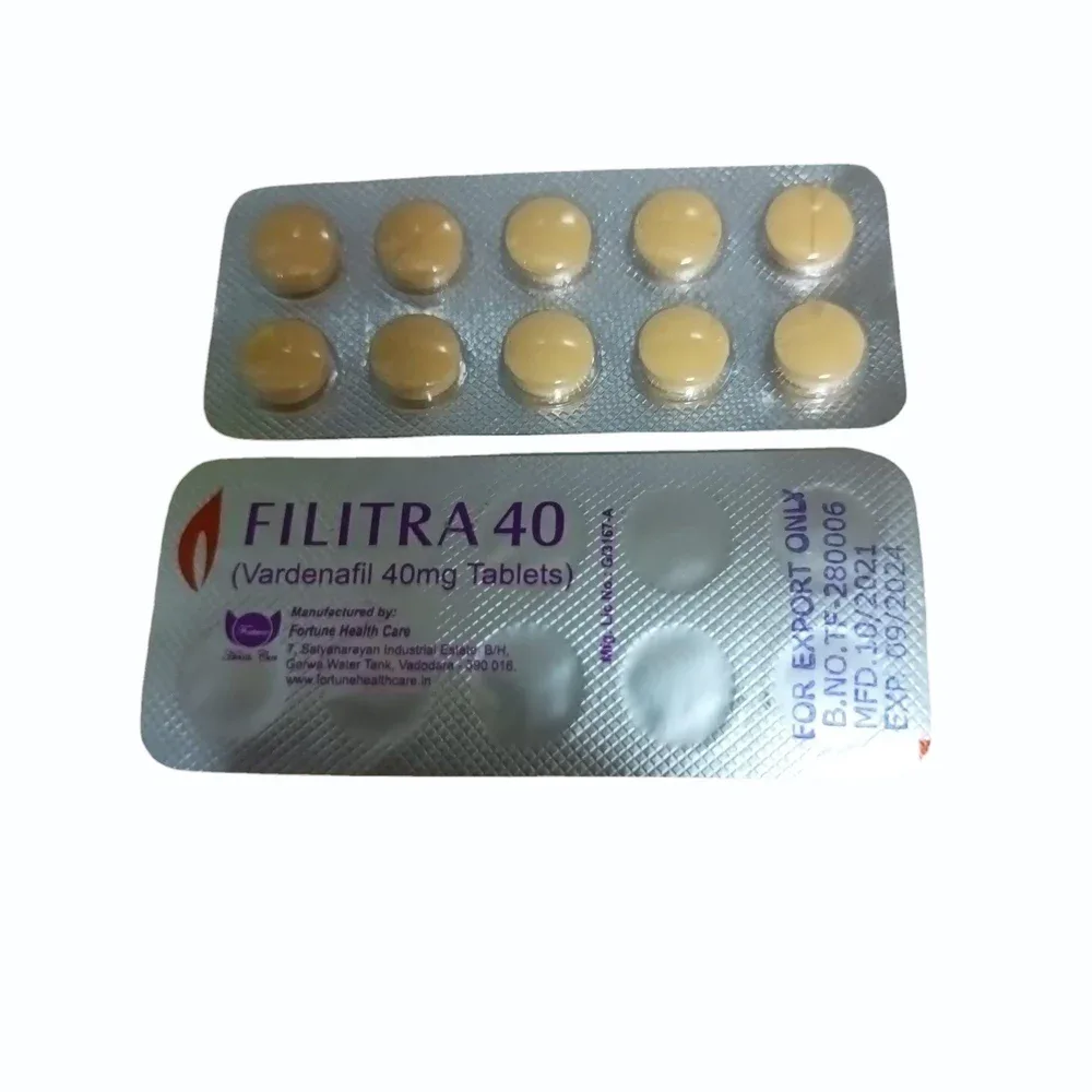 Filitra 40mg Tablet β Vardenafil 40 mg view 3