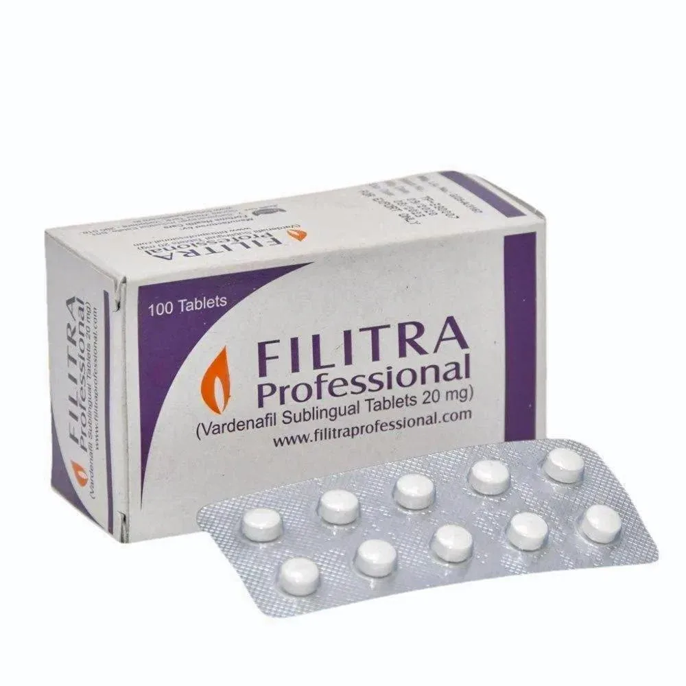 Filitra Professional 20mg Tablet β Vardenafil 20 mg view 2