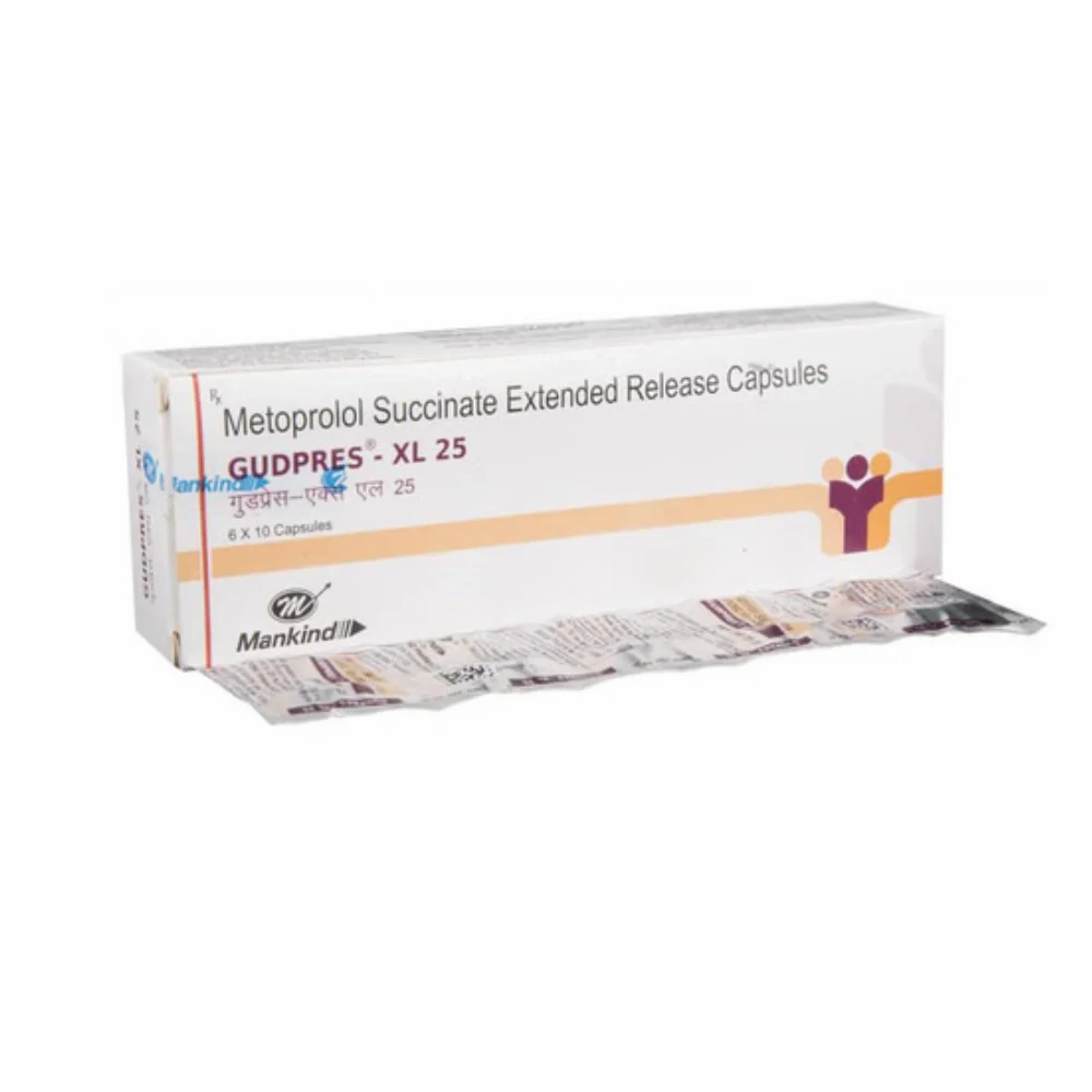 Gudpres XL Metoprolol 25mg — Metoprolol Succinate 25 mg view 2