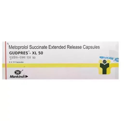 Gudpres XL Metoprolol 50mg — Metoprolol Succinate 50 mg