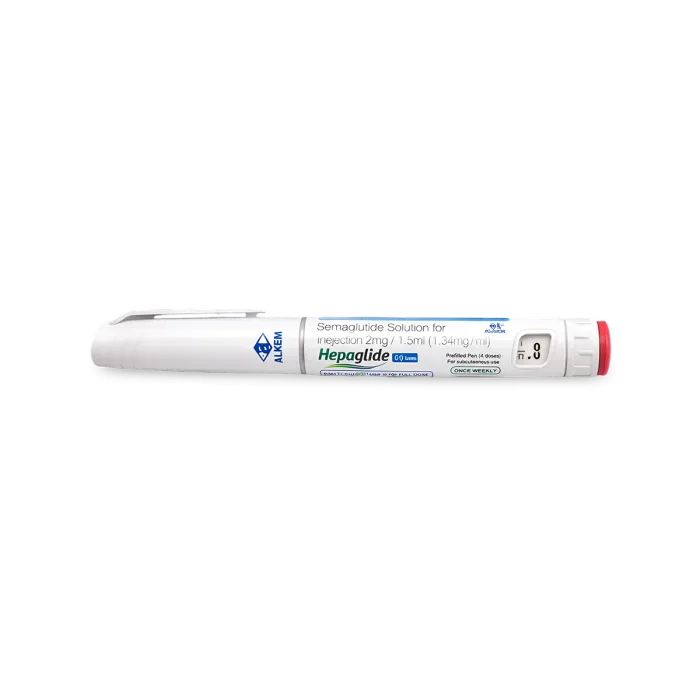 Hepaglide 0.5mg Injection — Semaglutide 0.5mg view 2