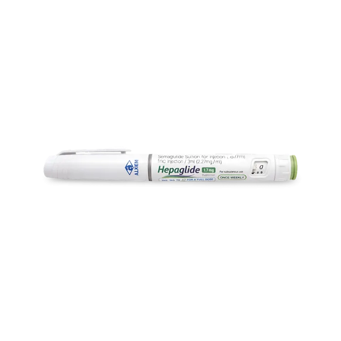 Hepaglide 1.7mg Injection β Semaglutide 1.7mg view 2