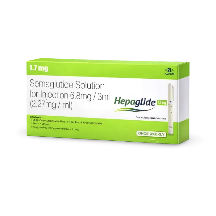Hepaglide 1.7mg Injection β Semaglutide 1.7mg view 3