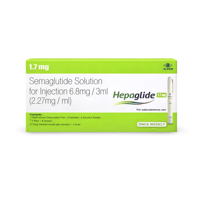 Hepaglide 1.7mg Injection — Semaglutide 1.7mg