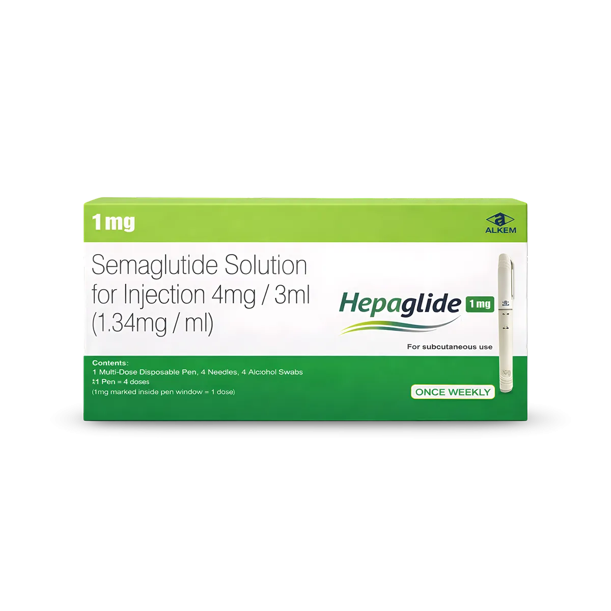 Hepaglide 1mg Injection — Semaglutide 1mg