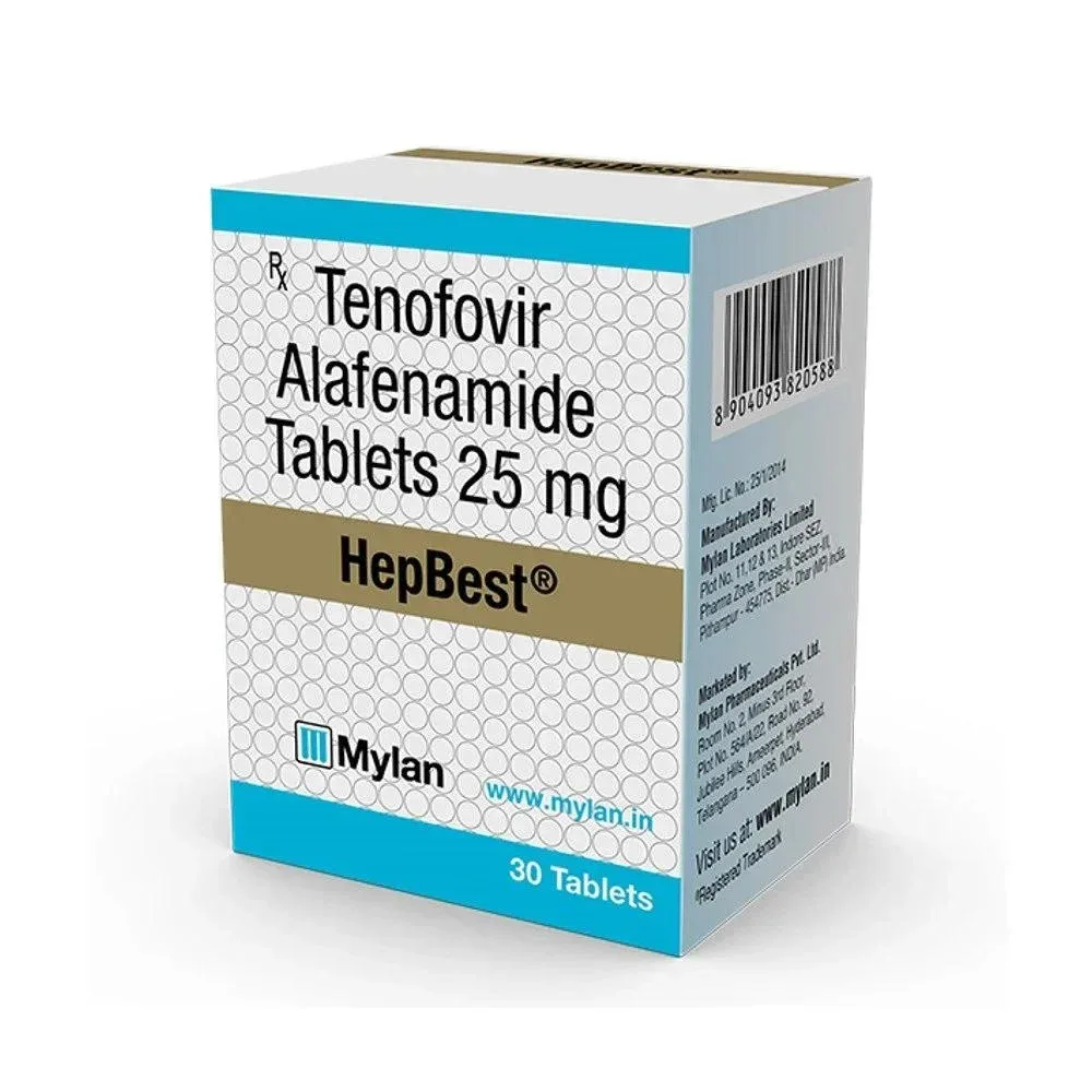 Hepbest Tablets — Tenofovir Alafenamide 25 Mg 25Mg