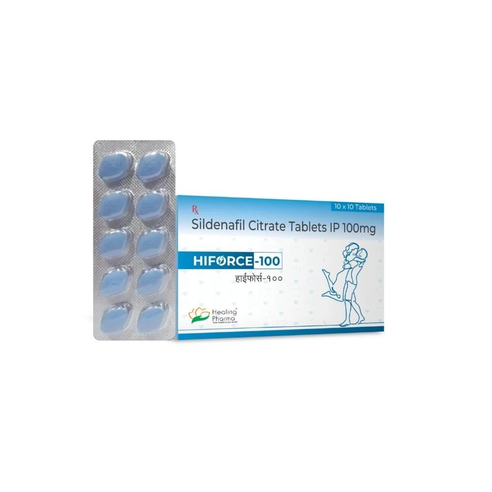 Hiforce 100mg Tablet — Sildenafil Citrate 100 mg