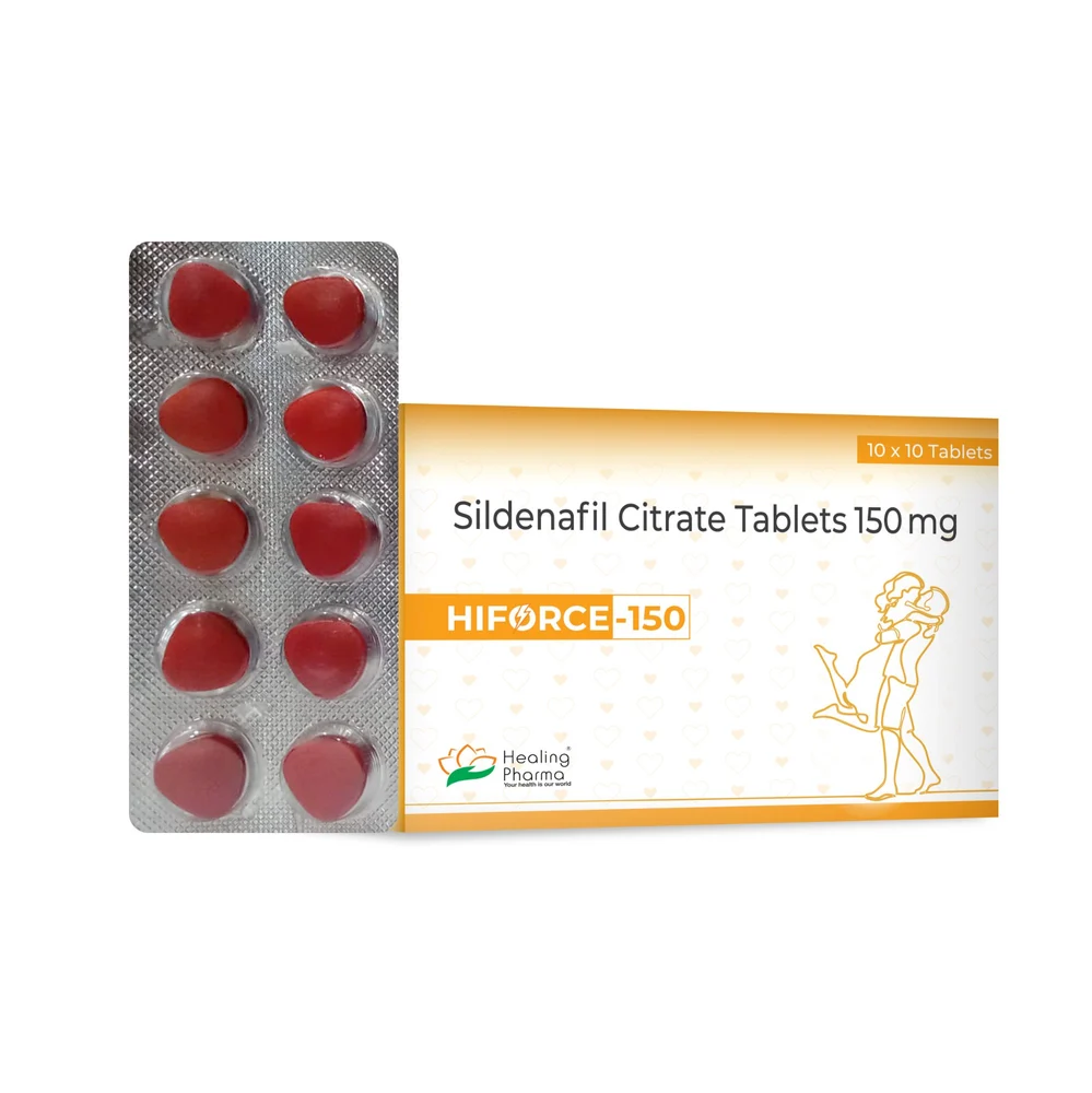 Hiforce 150mg Tablet — Sildenafil Citrate 150 mg