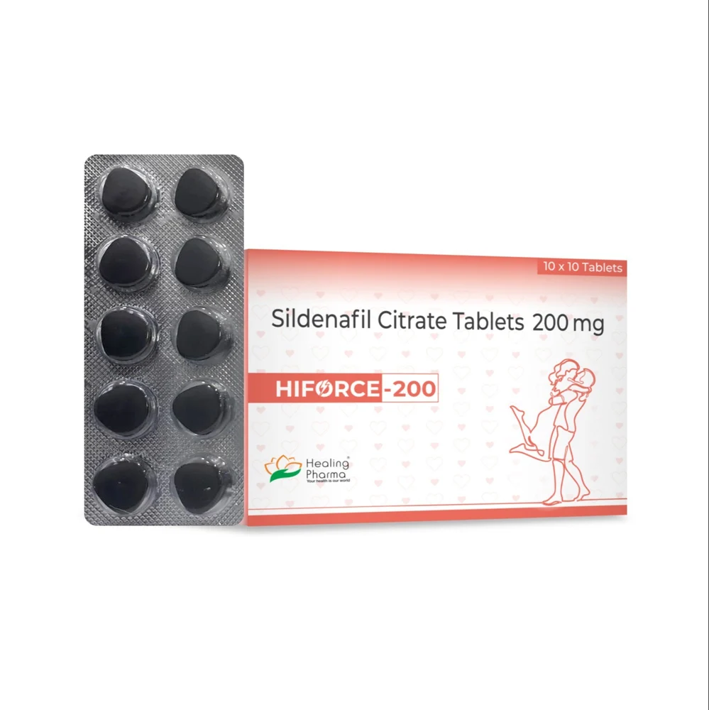 Hiforce 200mg Tablet — Sildenafil Citrate 200 mg