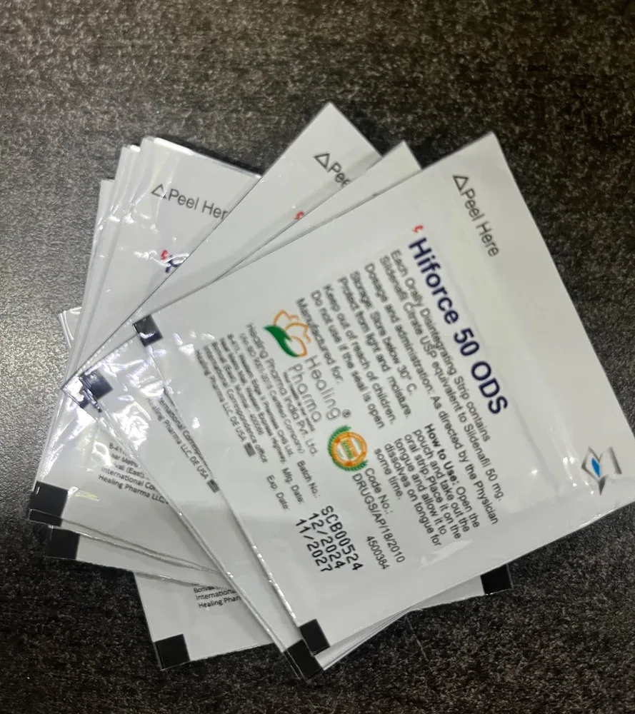 Hiforce 50mg ODS β Sildenafil Citrate 50 mg view 3