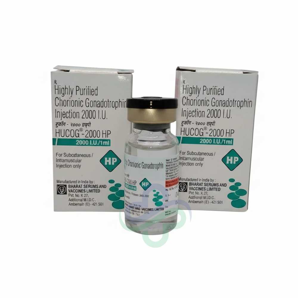 Human Chorionic Gonadotropin HUCOG 2000 IU — Human Chorionic Gonadotropin 2000IU view 2