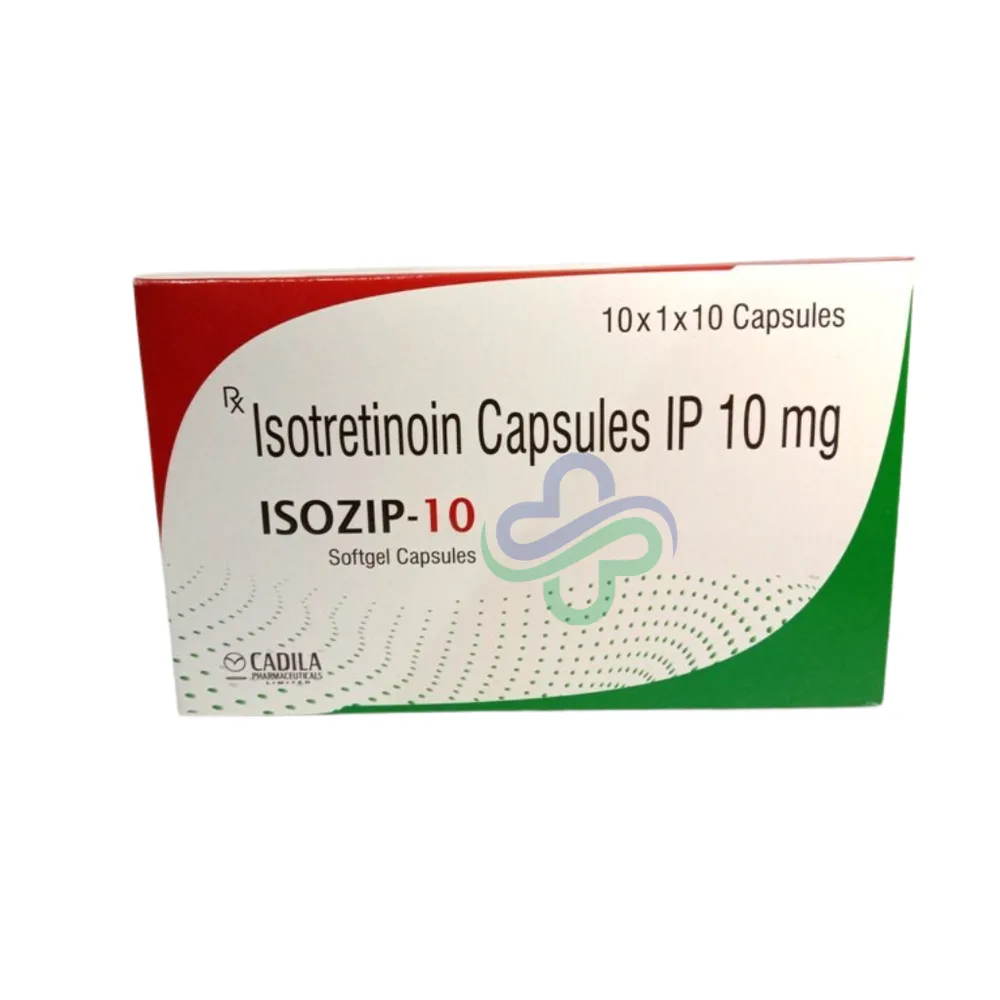 ISOZIP Isotretinoin 10mg Capsules — ISOZIP 10mg