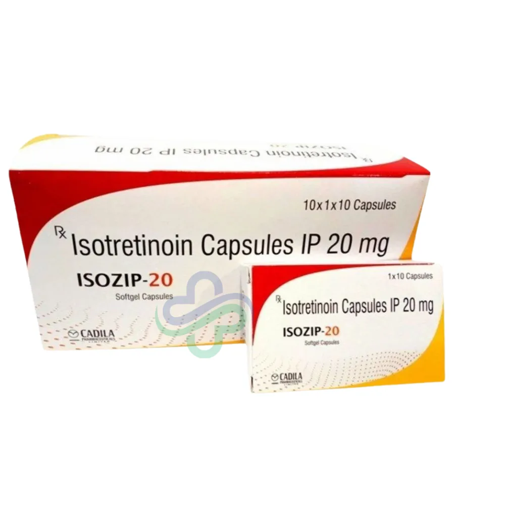 ISOZIP Isotretinoin 20mg Capsules — ISOZIP 20 20mg