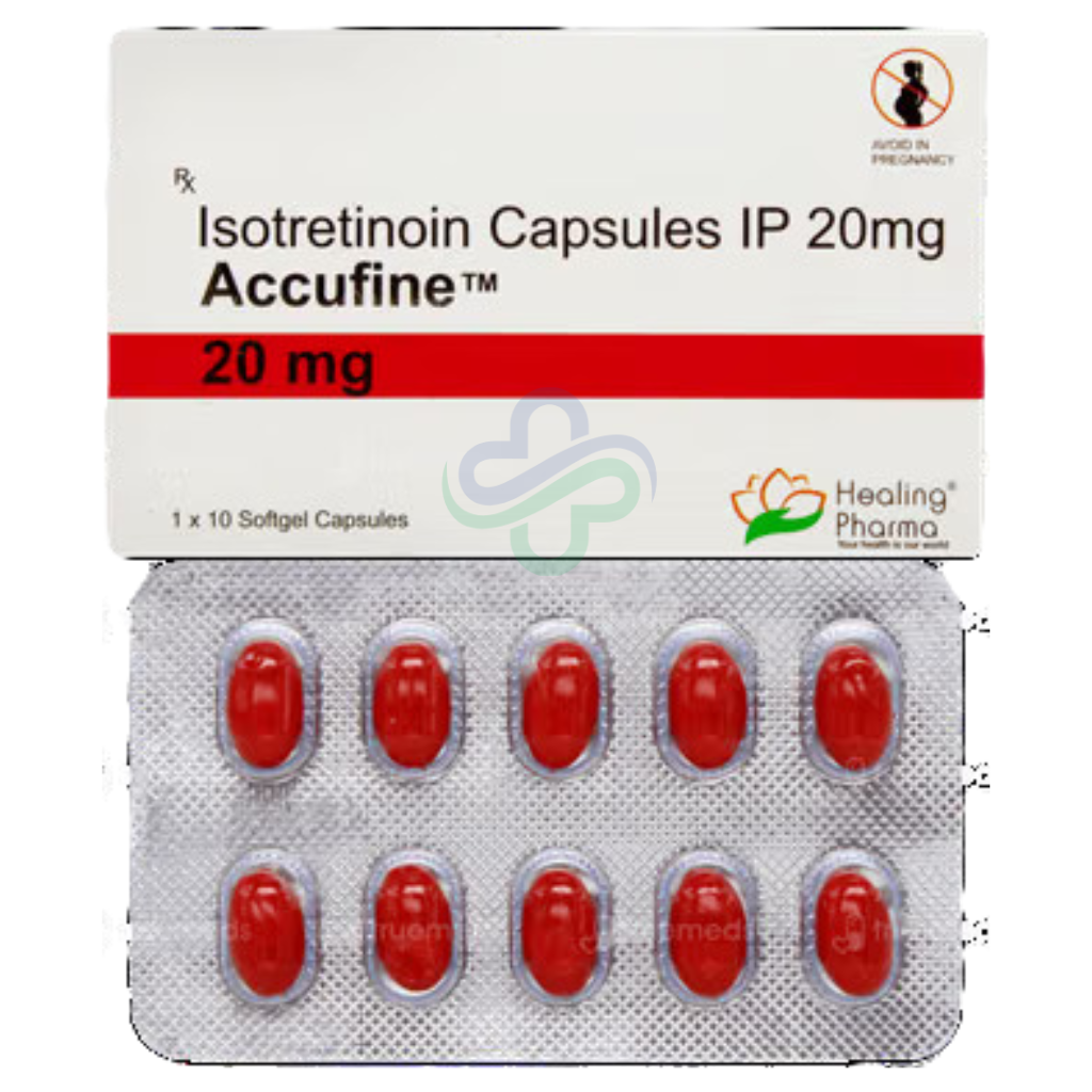 Isotretinoin 20 Mg Capsules — Accufine 20mg 20Mg view 3