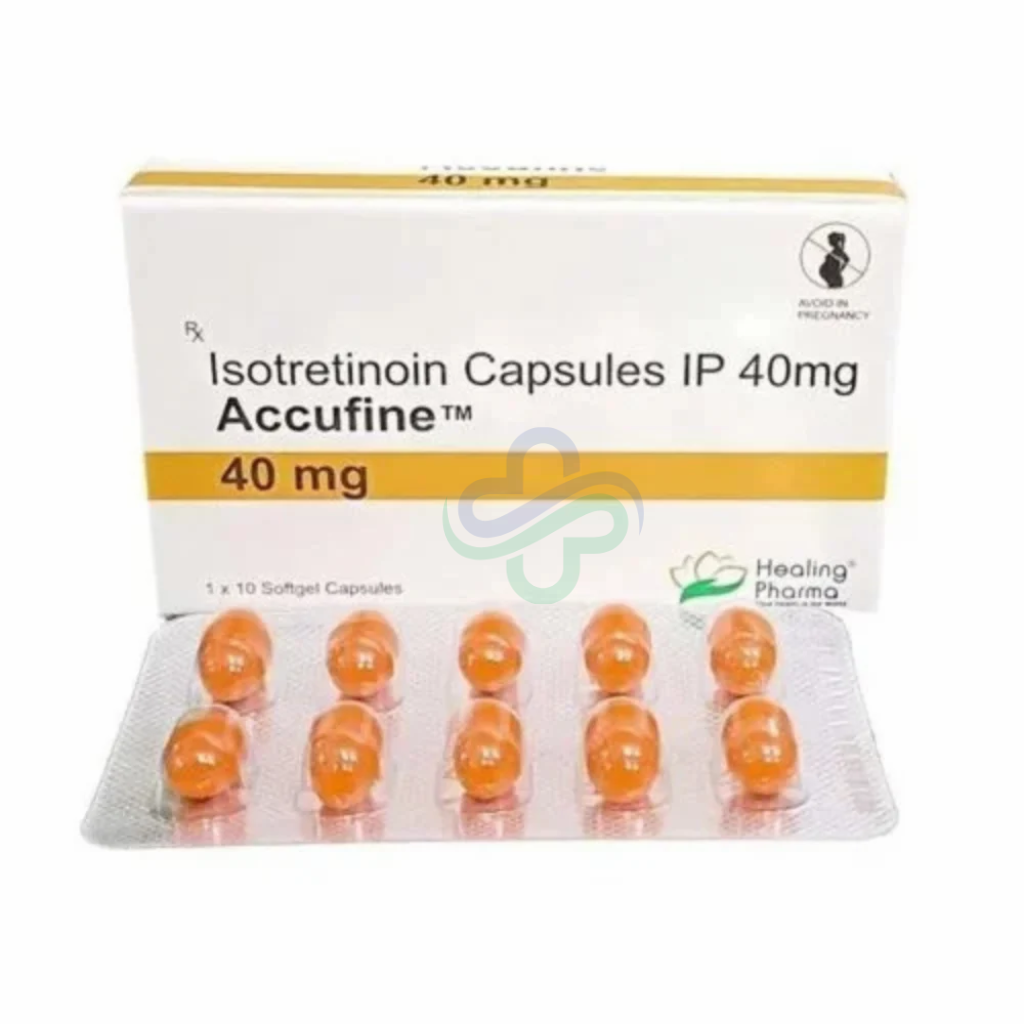 Isotretinoin 40mg Capsule — Accufine 40 mg 40mg view 2