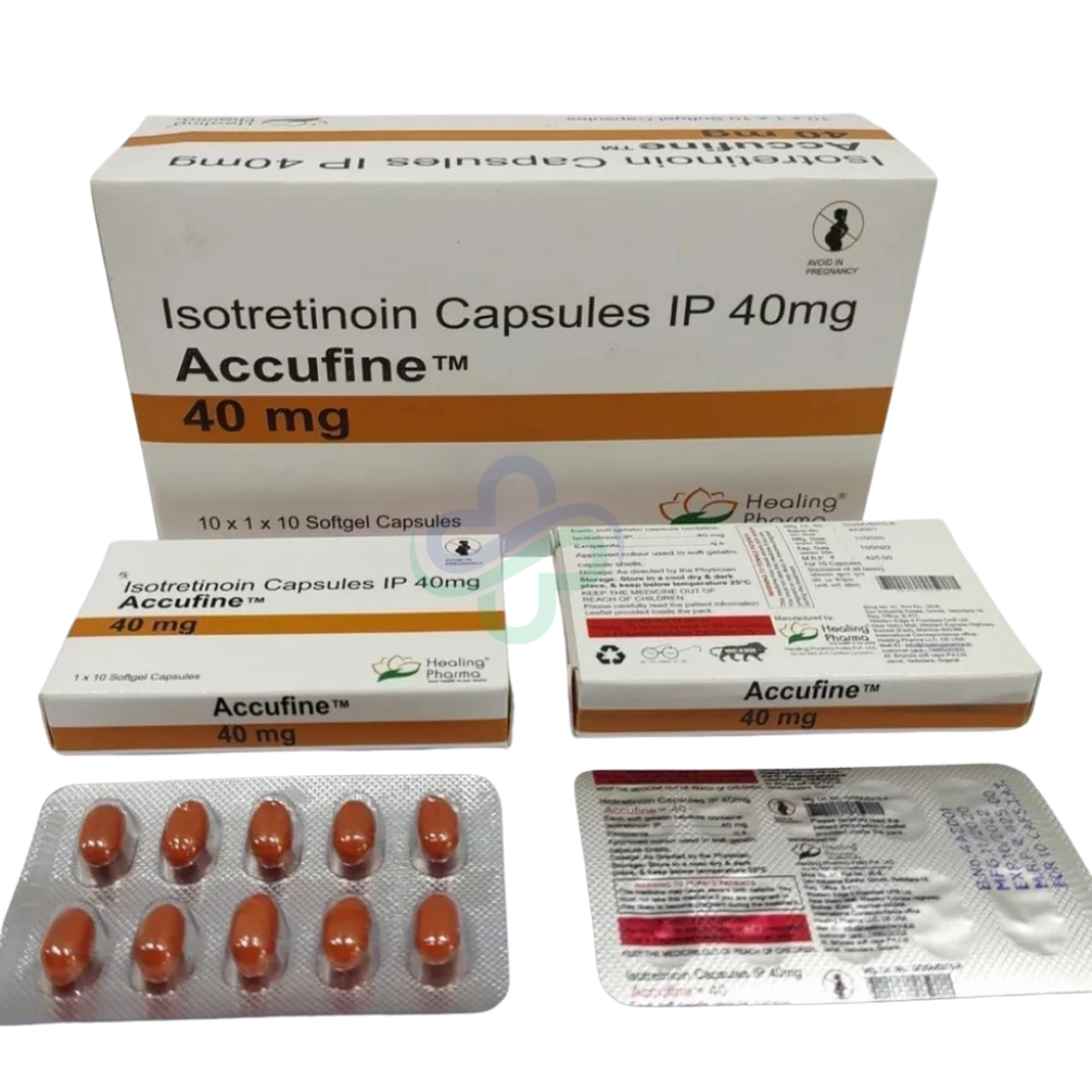 Isotretinoin 40mg Capsule — Accufine 40 mg 40mg view 3