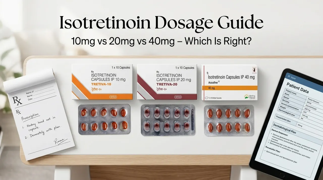 Isotretinoin Dosage Guide: 10mg vs 20mg vs 40mg β Which Is Right?